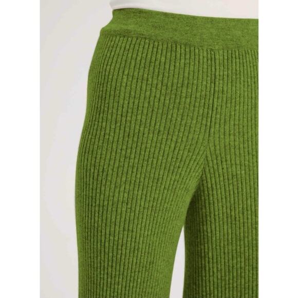 nap Cashmere Rib-Knit Leisure Bottoms - Picture 2 of 9